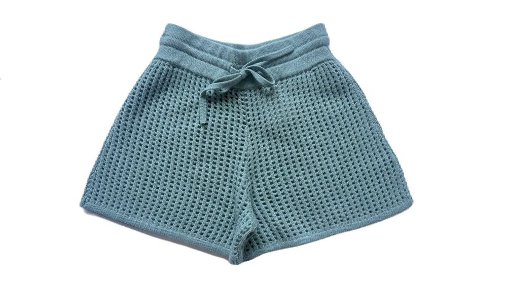 Naked Cashmere Crochet Shorts Size XS 100% Cashmere NWT Agav